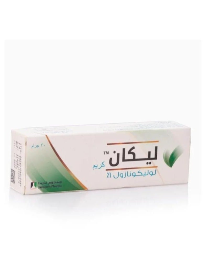 ليكان 1% كريم مضاد للفطريات - 30 جم