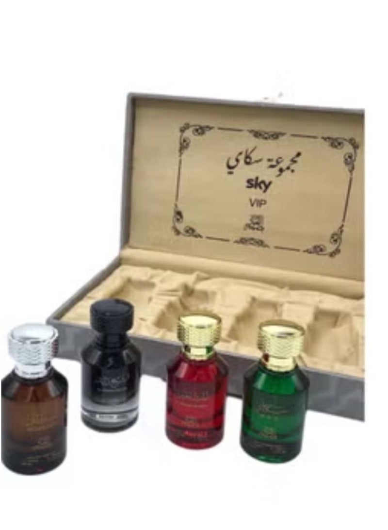 Sky VIP set of four perfumes
