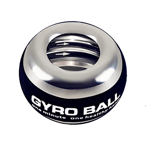 GOZATO Auto-Start Wrist Power Gyro Ball with LED Lights, Wrist Strengthener and Forearm Exerciser for Stronger Arm Fingers and Muscle - Image 1