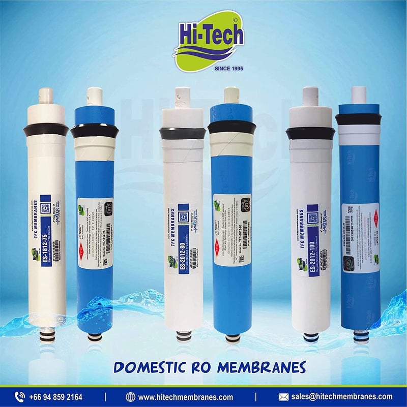 Hi-Tech 100 GPD RO Membrane for All Types of Water Purifiers - 1 Pcs Color May Vary - Image 3