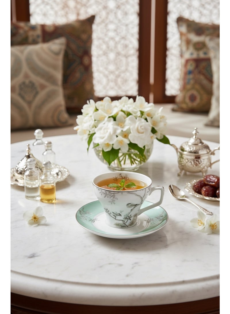 AKDC Angela 12 Pcs Cup & Saucer Set – 130ml - Image 5