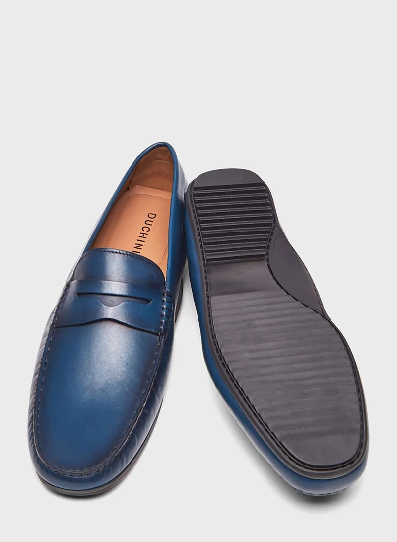 DUCHINI Penny Loafers