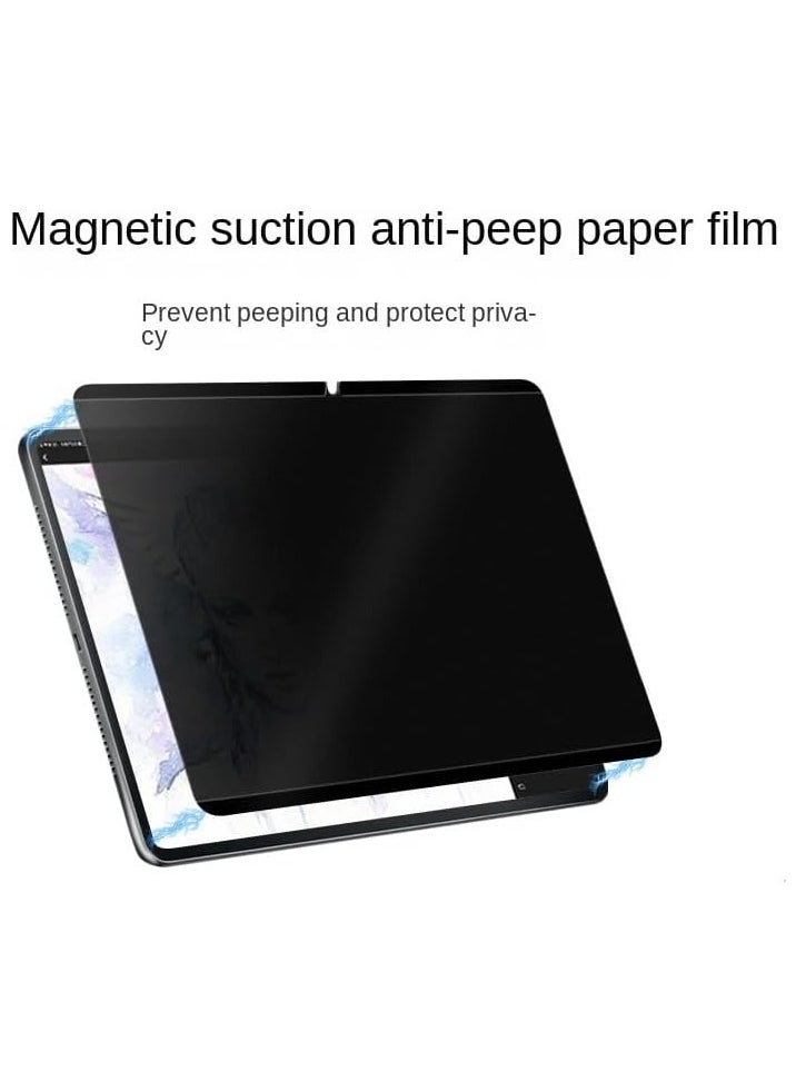 General - Anti Spy Privacy Like Paper Film Compatible with Samsung Galaxy Tab A9 Plus/ A9+ Tablet 11 Inch 2023 Magnetic Screen Protector - Image 1