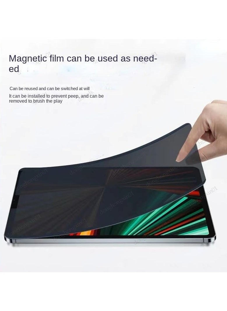 General - Anti Spy Privacy Like Paper Film Compatible with Samsung Galaxy Tab A9 Plus/ A9+ Tablet 11 Inch 2023 Magnetic Screen Protector - Image 1