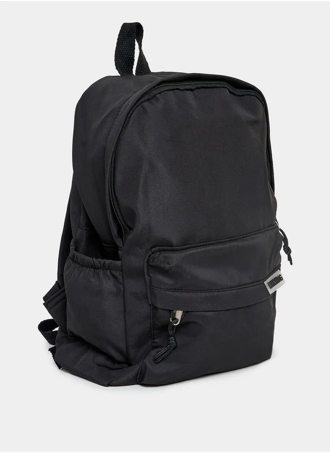 Styli Front Zip Pocket Backpack