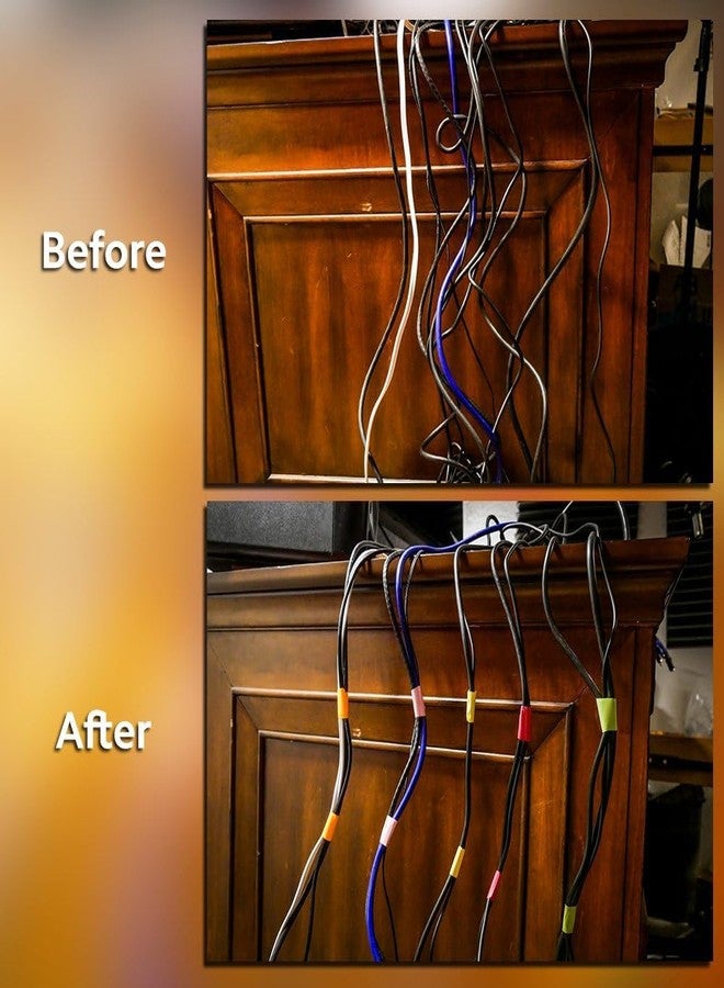 True-Ally ملصقات ترو-آلي متعددة الألوان الفلورية 500 قطعة، 50 × 25 مم، ذاتية اللصق، سطح قابل للكتابة، مناسبة لأنشطة الأطفال، وتصنيف الملفات، وعلب ماسون، وإدارة المخزون (متعددة الألوان) - Image 5