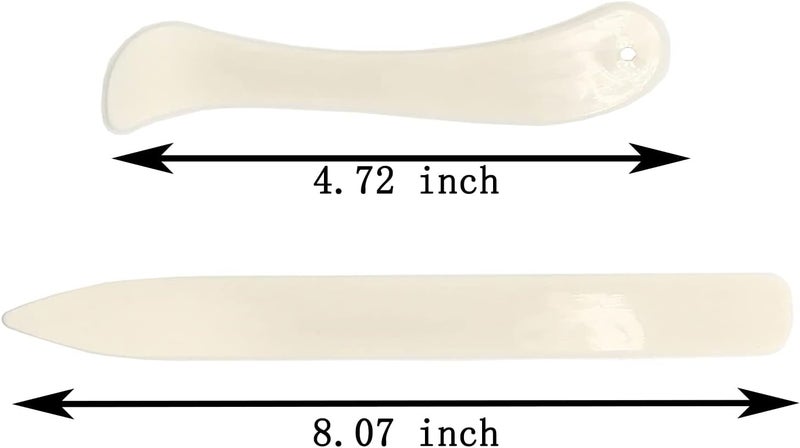 MYYZMY Bookbinding Tools, 16 Pieces Starter Tools Set Bone Folder Paper Creaser, Large-Eye Needles, Awl, Waxed Thread for DIY Bookbinding Crafts and Sewing Supplies - Image 2