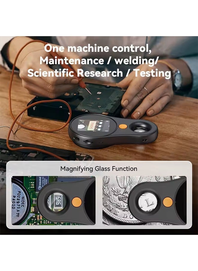 2.0inch 500X Digital Microscope 1080P Video Coin Microscopio with Magnifying Glass Wiht 8Leds for Electronics Repair Windows/Mac - Image 2