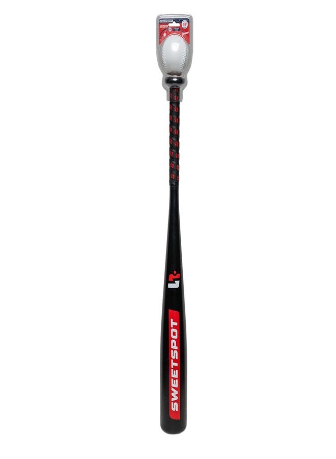 SweetSpot Baseball SweetSpot Plastic Big Barrel Bat and Ball Combo Set | 26” Length | Backyard Baseball Set for Youth, Kids, Teens, and Adults - Image 1