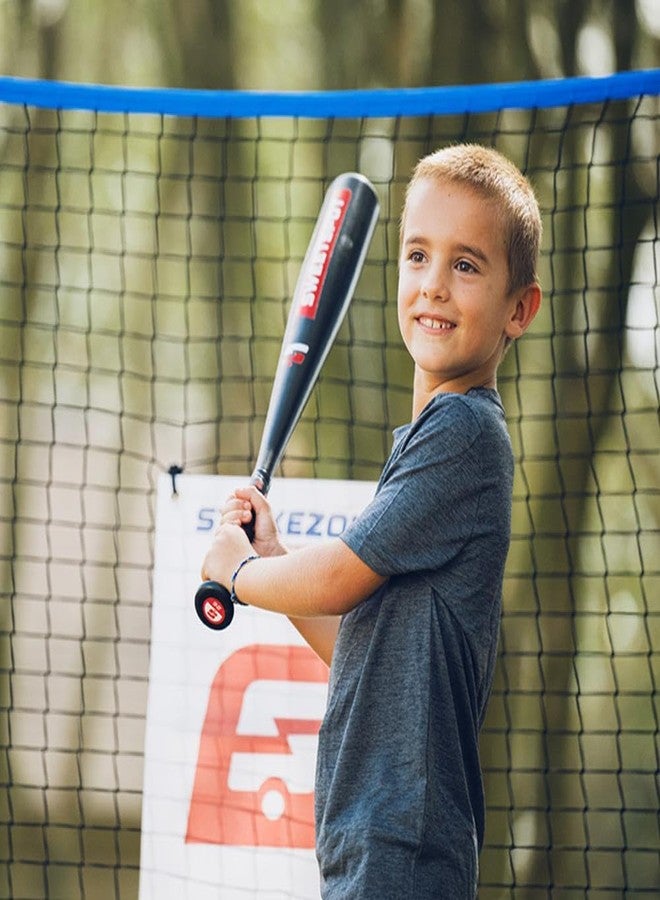 SweetSpot Baseball SweetSpot Plastic Big Barrel Bat and Ball Combo Set | 26” Length | Backyard Baseball Set for Youth, Kids, Teens, and Adults - Image 2