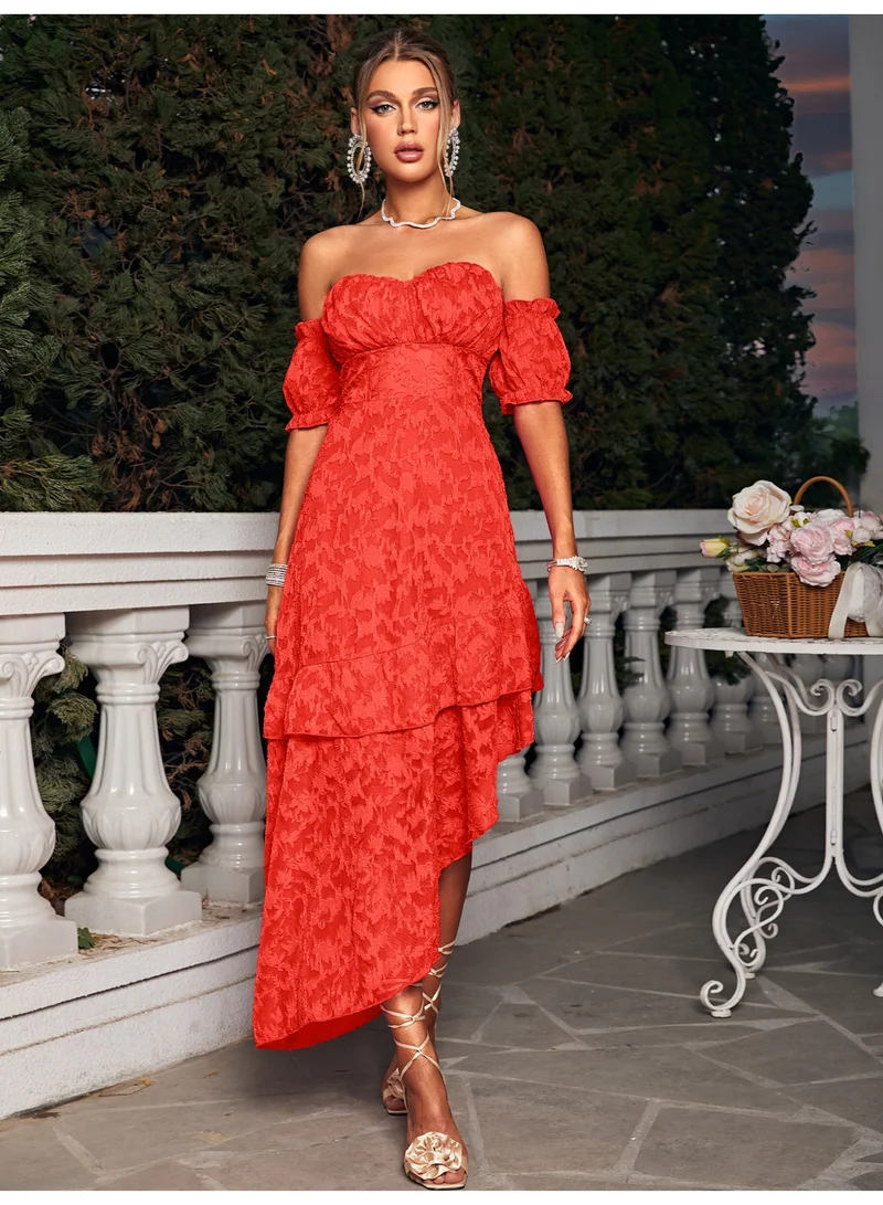 SIMPLEE Women's Summer Elegant DressLight & Comfortable Lightweight Cotton Blend Perfect for Outings