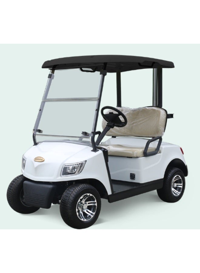 MARSHELL 2 SEATER GOLF CART DG-M2 WHITE - Image 1