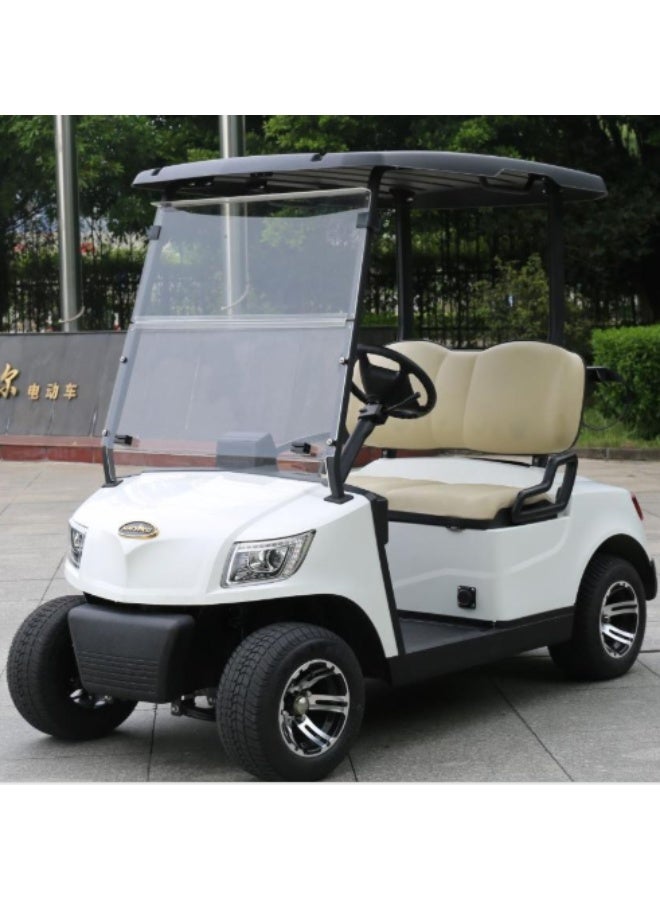 MARSHELL 2 SEATER GOLF CART DG-M2 WHITE - Image 3