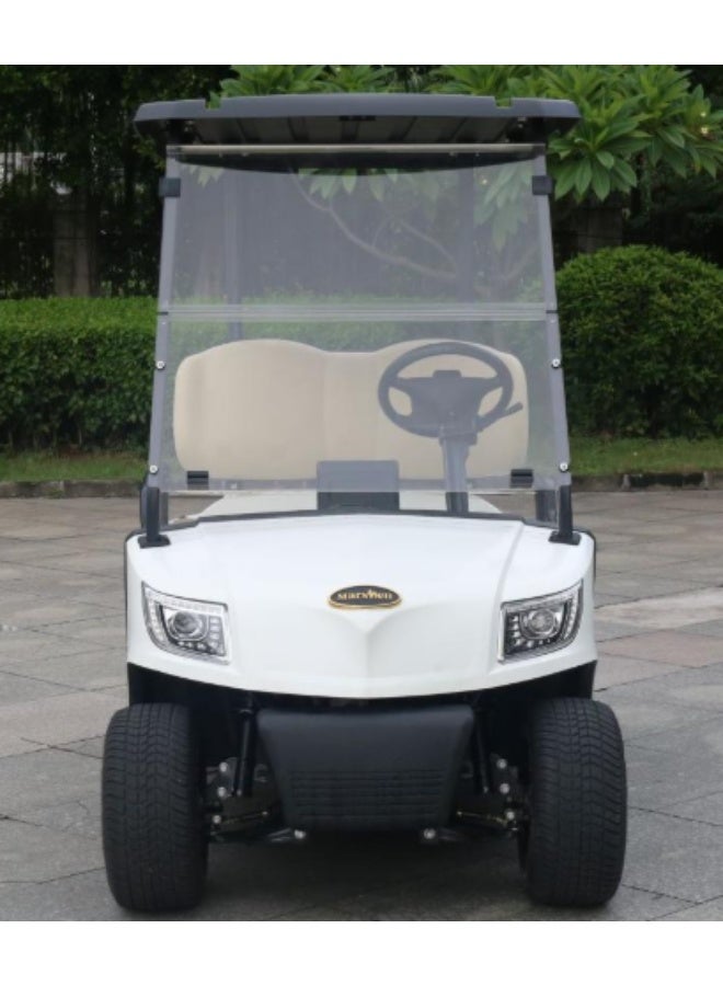 MARSHELL 2 SEATER GOLF CART DG-M2 WHITE - Image 2