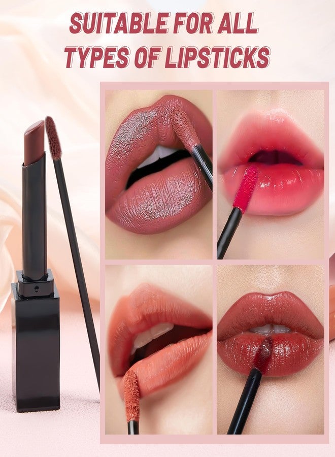 HUGROSE Lip Applicators Disposable - 1800 Pcs Black Lip Brush & Mascara Wands for All Types of Lipsticks, Makeup, Eyebrow Drawing, Lip Coloring & Eyelash Care with Smooth Rod Body & Soft Fibers - Image 5