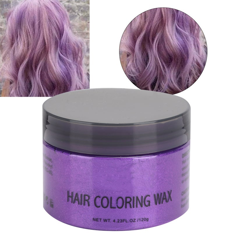 Professional Barber Shop Hair Coloring Clay Hair Dyeing Modeling Styling Wax 120g#3 - Image 1