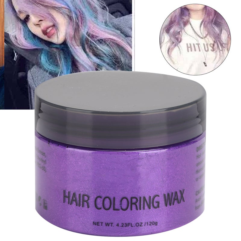 Professional Barber Shop Hair Coloring Clay Hair Dyeing Modeling Styling Wax 120g#3 - Image 3