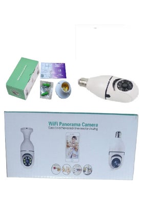 Wireless 360-degree surveillance camera with two-way audio output. Connects to your mobile phone for monitoring from anywhere. - pzsku/Z3E9DBF773091F5EEF012Z/45/1758830405/9d3b6727-afc1-4b04-b871-c32dfd4ffaff