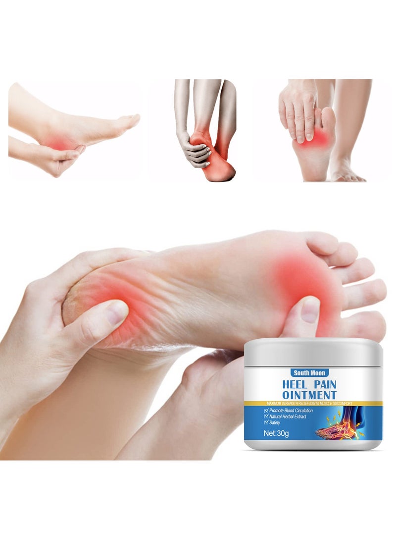 ساوث مون كريم ساوث مون لتدليك آلام كعب القدم وأصابع القدم والتهاب اللفافة الأخمصية وألم الأوتير وتخفيف التورم والكدمات - كريم عشبي مهدئ (2 قطعة) - Image 2