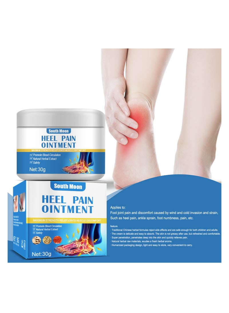 ساوث مون كريم ساوث مون لتدليك آلام كعب القدم وأصابع القدم والتهاب اللفافة الأخمصية وألم الأوتير وتخفيف التورم والكدمات - كريم عشبي مهدئ (2 قطعة) - Image 5
