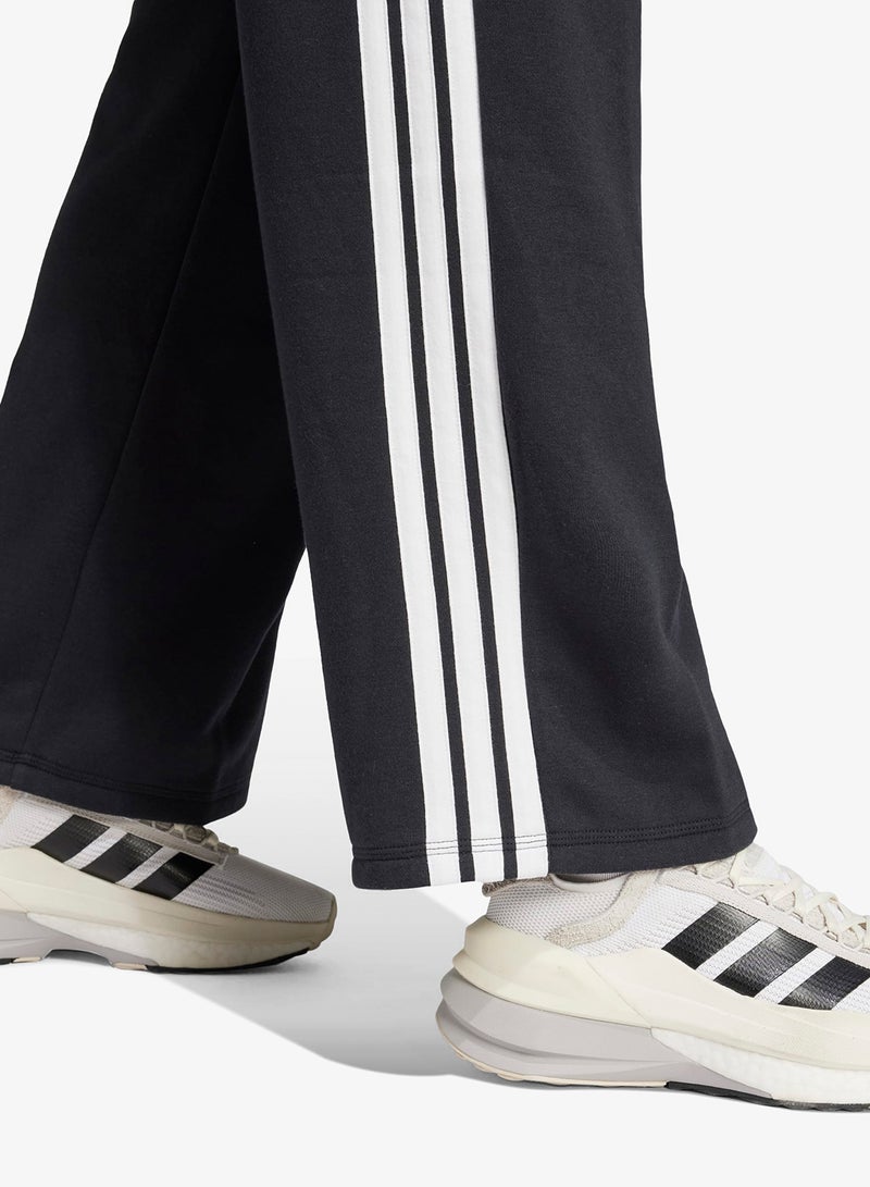 Adidas Essentials 3-Stripes Open Hem French Terry Joggers - Image 4