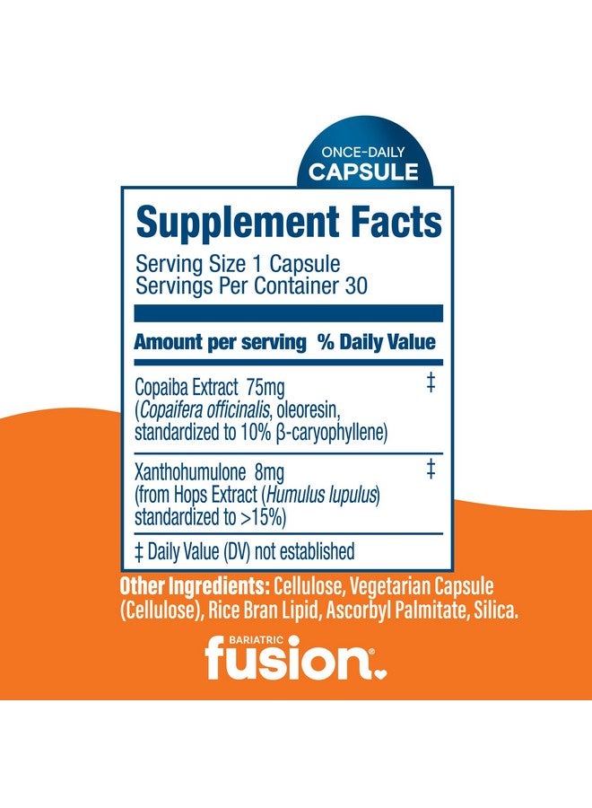 Bariatric Fusion Bariatric Fusion GLP-1 Plus | GLP Activate Receptors to Feel Full Faster and Longer* | Natural Supplement with Copaiba and Hops Extract | Gluten Free and Vegan GLP1 Supplement | 30 Capsules - Image 4