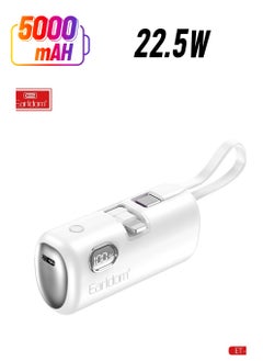 Mini 5000mAh Power Bank – 22.5W Fast Charging Portable PD41 Powerbank