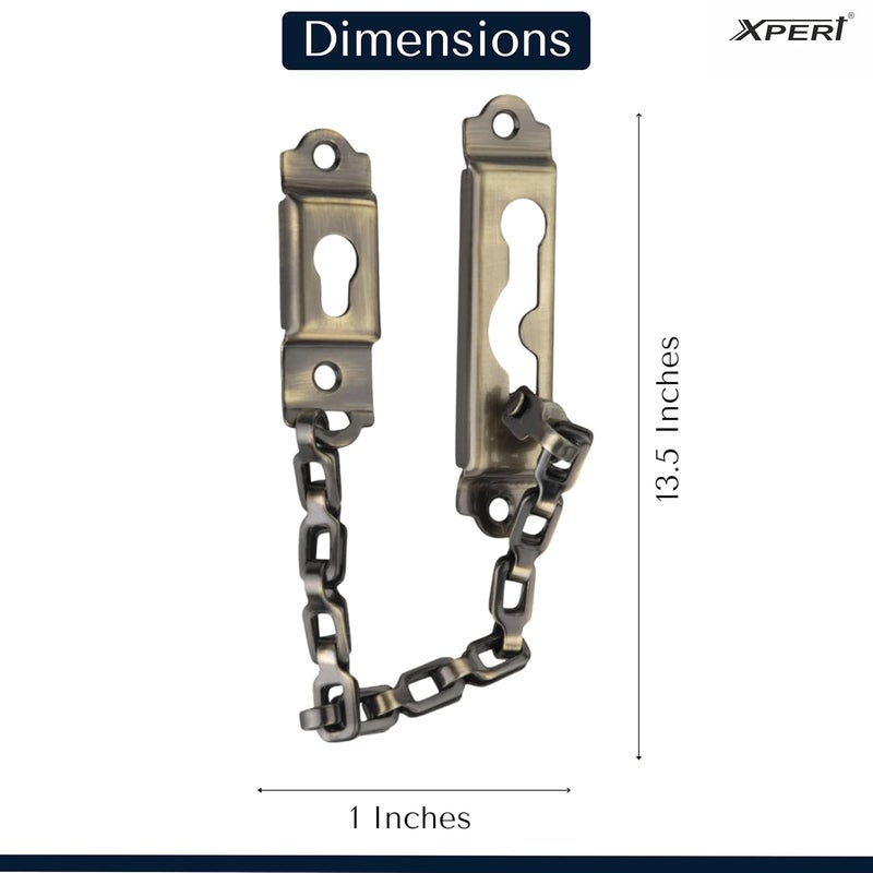 Xpert Door Chain - SSDC 888 (Antique) by , 1 Pc, Works with Chain Lock for Door, and Door Lock, Goes Door Locks for Main Door, Door Chain Lock for Main Door, and Safety Lock for Door - Image 4