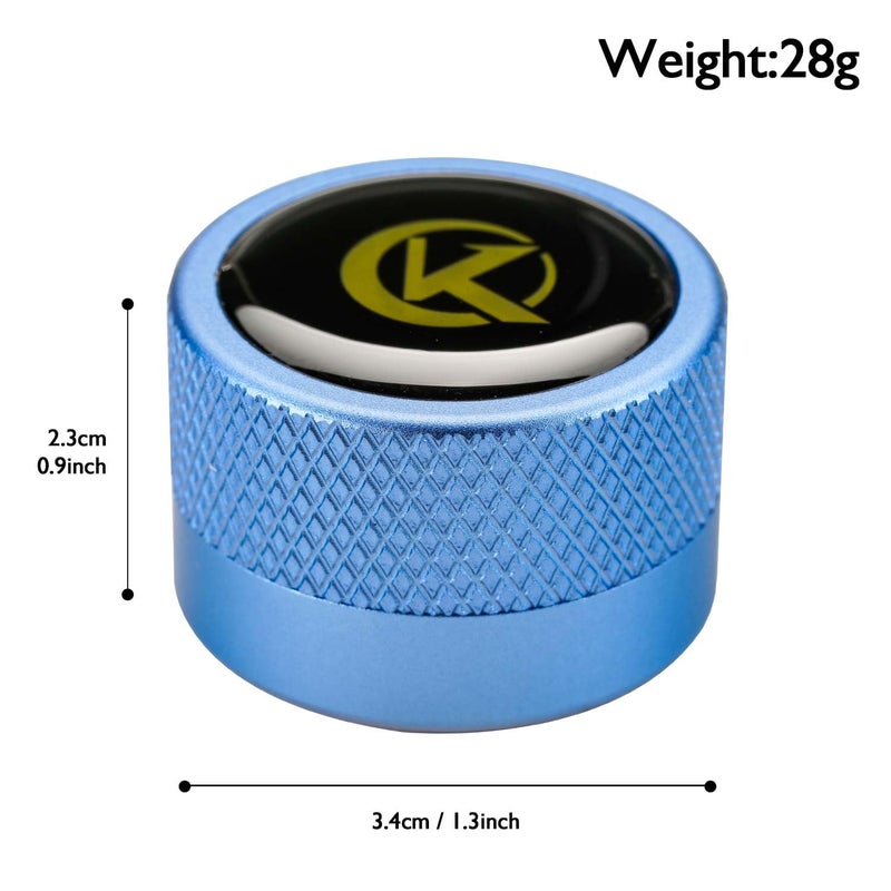 Konllen Billiards Chalk Holder-Portable Metal Magnetic Pool Cue Chalk Holder For Billiard Cue Tips Snooker Billiard Accessories (Round Or Square Optional) 1 Piece - Image 5