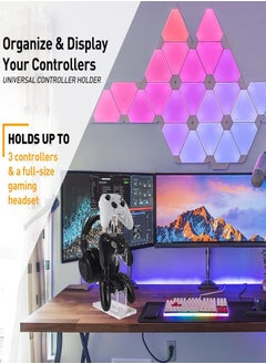 Controller Stand 3 Tier Transparent Game Controller Headset Hanger Transparent Controller Stand Accessories for Storage, Organisation and Display - pzsku/Z3E9E2A5B776B9D6F9DF3Z/45/_/1735973572/68f6f5ee-f928-497a-ac22-4ac4155516d5