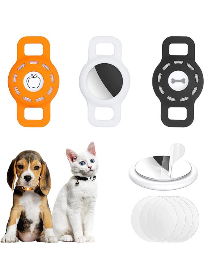 Generic - Pet Cat Dog Lost Strap For Apple Airtags Anti-lost Locator Tracker Case-Color:Light Green-Applicable Model:Medium - Image 1