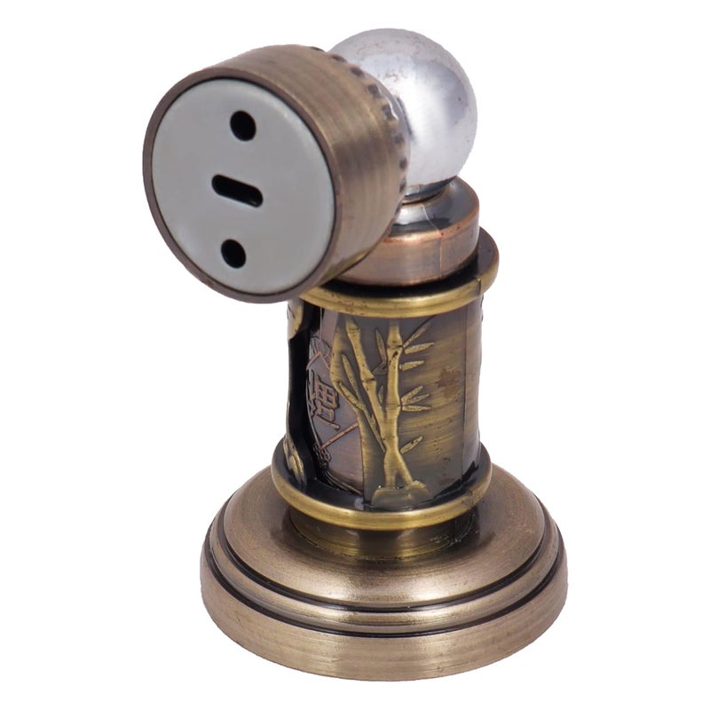 Klaxon Ruby Stainless Steel Magnetic Door Stopper Catcher with Screw Fitting Golden - Image 3