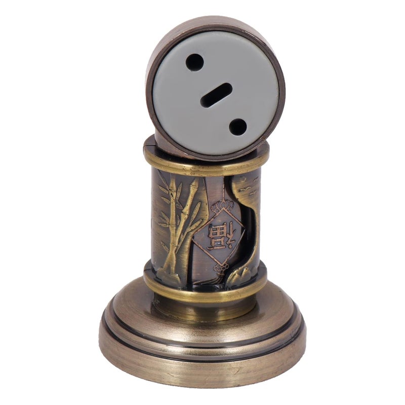 Klaxon Ruby Stainless Steel Magnetic Door Stopper Catcher with Screw Fitting Golden - Image 2