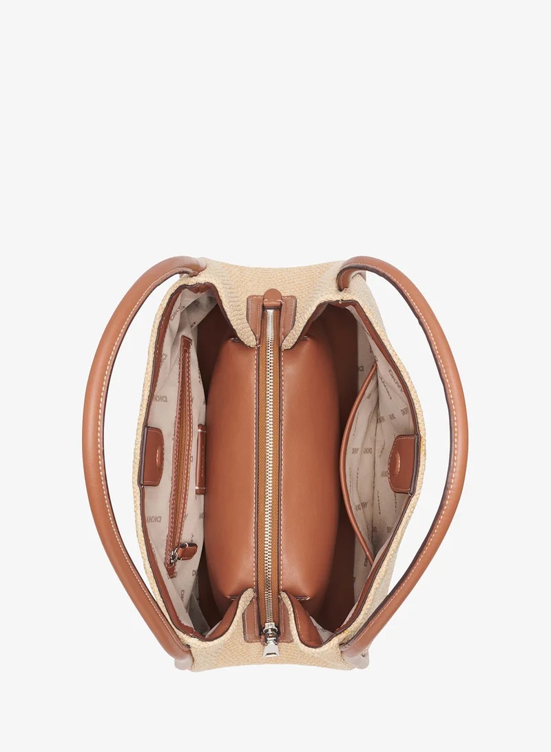 DKNY NATURAL/SADDLE Capri Large Hobo for Women | Best Price UAE