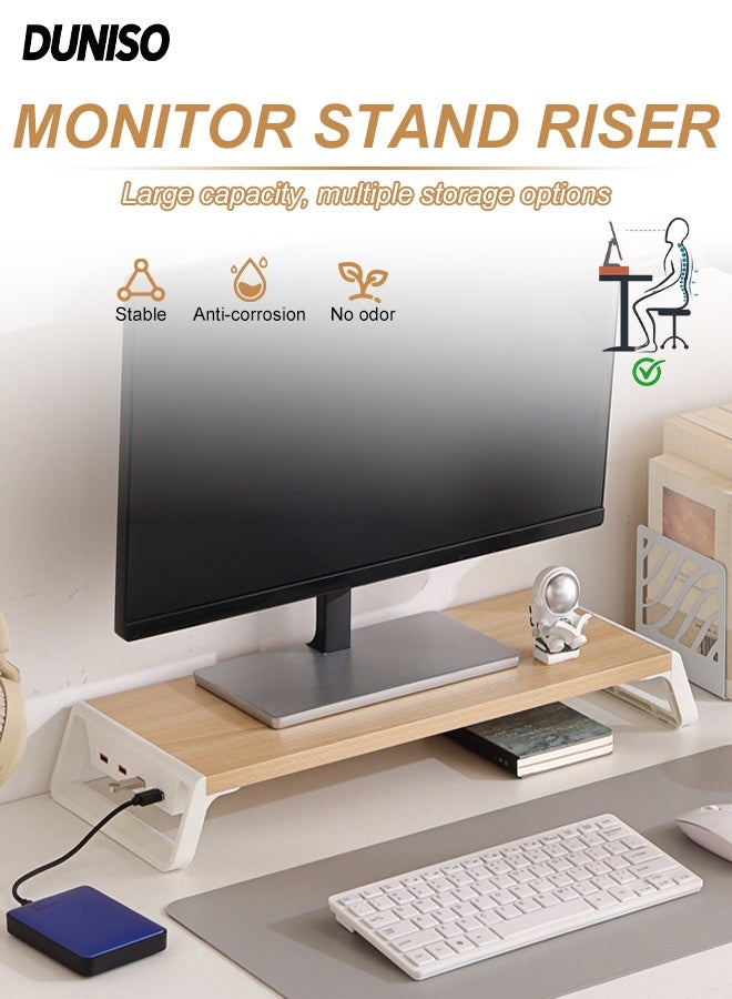 duniso Duniso Monitor Stand Riser With Usb 54*20*7.5 cm Z3E9E80E4B0B17B79A229Z