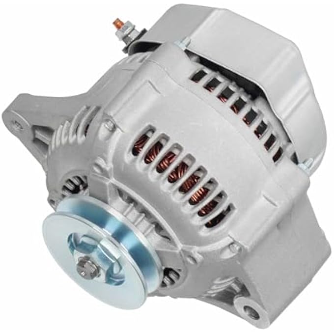 ILONPA Alternator Replacement Compatible with 1985-1992 Toyota 4Runner, 1985 Toyota Celica, 1985-1991 Toyota Pickup Replace AND0079, 321-1166, 100211-2030, 400-52020, ALT-5056 - Image 1