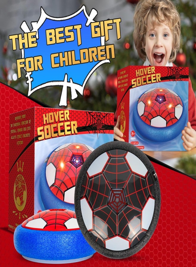 BESTVIVE Hover Soccer Ball, 2 Pack - Indoor Soccer Toys for Kids, Cool Sports Games for Boys and Girls, Birthday Gifts（Red and Black） - Image 5