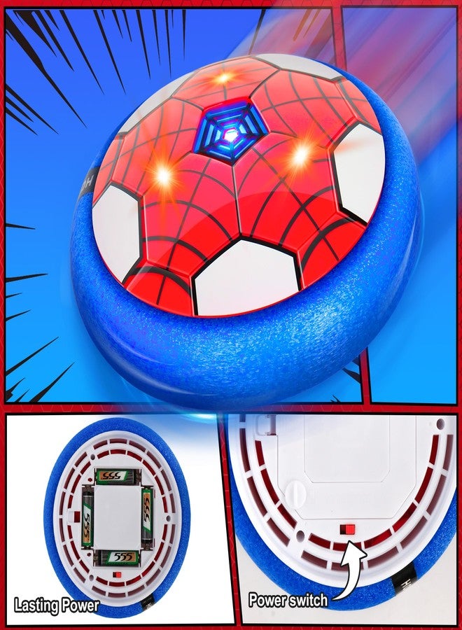 BESTVIVE Hover Soccer Ball, 2 Pack - Indoor Soccer Toys for Kids, Cool Sports Games for Boys and Girls, Birthday Gifts（Red and Black） - Image 3