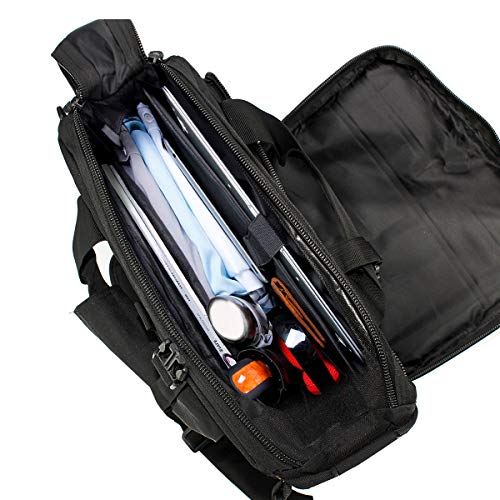 GES Tactical Briefcase, GES 15.6 Inch Men's Messenger Bag Military Briefcase for Men - Image 3