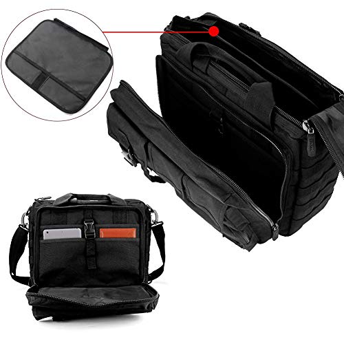GES Tactical Briefcase, GES 15.6 Inch Men's Messenger Bag Military Briefcase for Men - Image 5