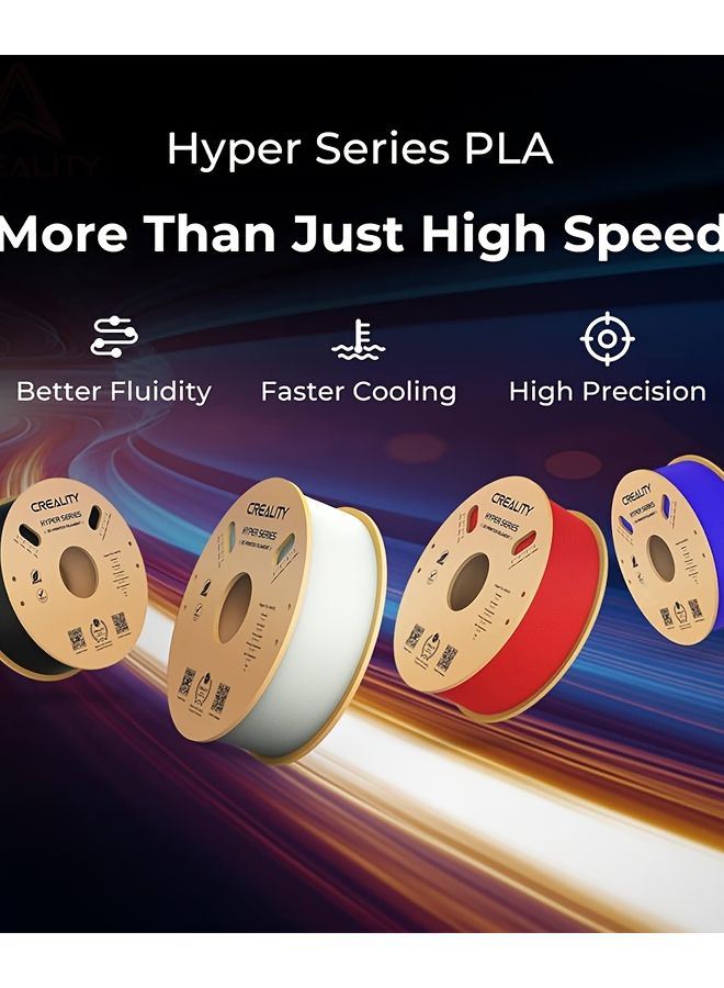 Creality Hyper PLA Filament 1 75mm High Speed Blue 1KG Spool For FDM 3D Printers - Image 5