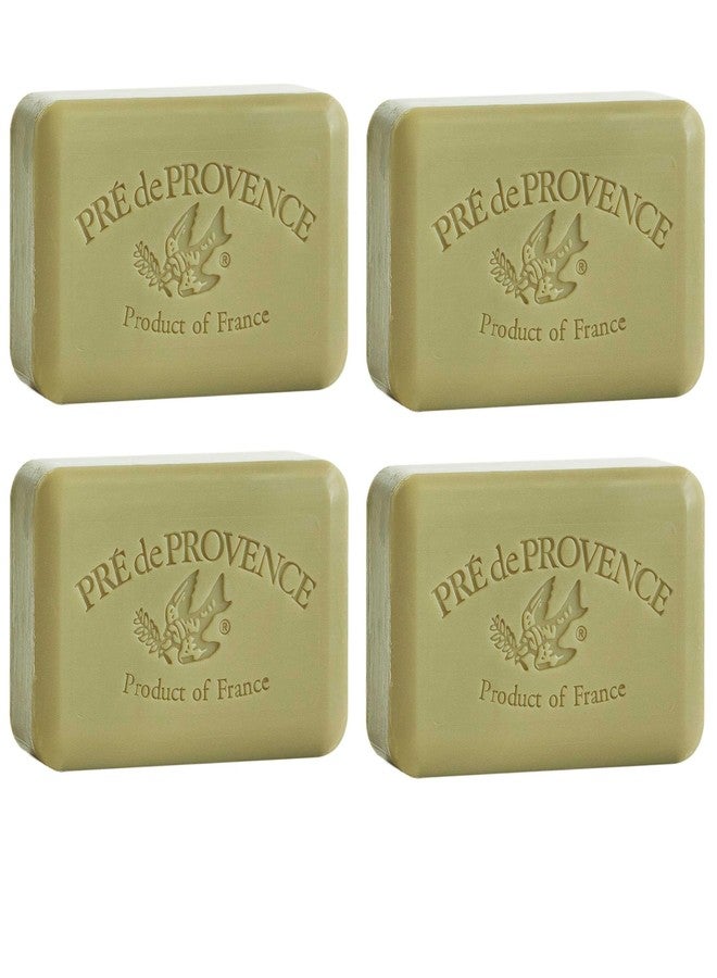 Pre de Provence 250g Soap Bar, Pack of 4 - Green Tea