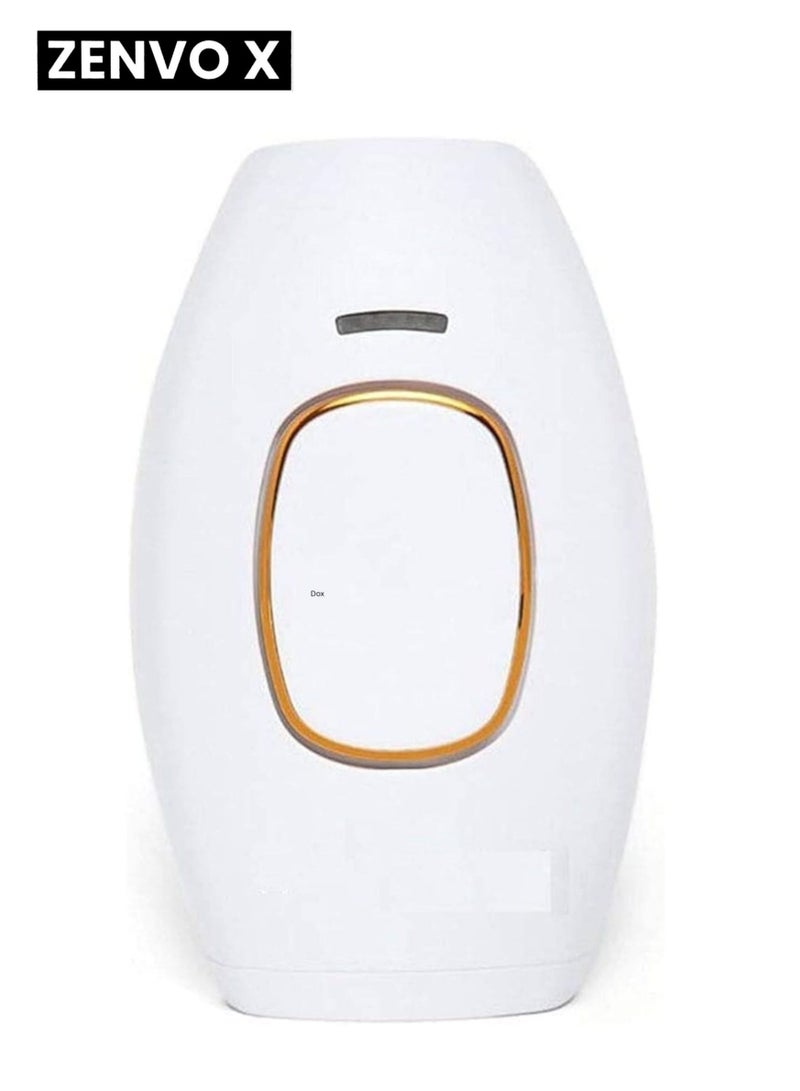 zenvo X Clear Skin Silky DIY Handset Laser Hair Removal Kit – Painless & Long-Lasting IPL Hair Remover for Face & Body - Image 4