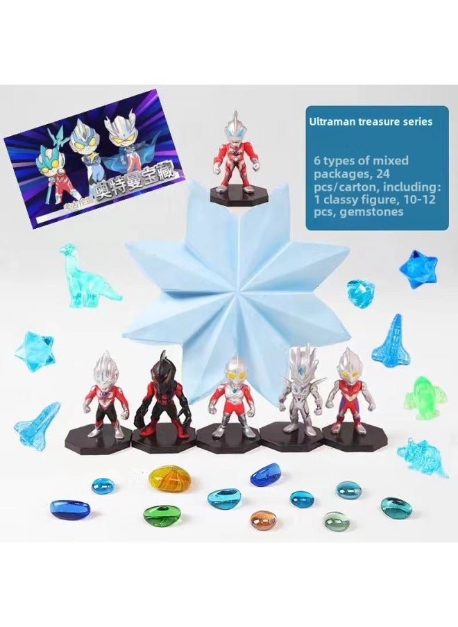 Generic - Pinuo Archaeological Excavation Coolomiletty Gem Digging Strawberry Toy Bear Children Treasure Hunting Blind Box Toy Wholesale-Color:[see Site Version] Super Hero Ultraman 1 Random Style (no Tools, No Packaging) - Image 1