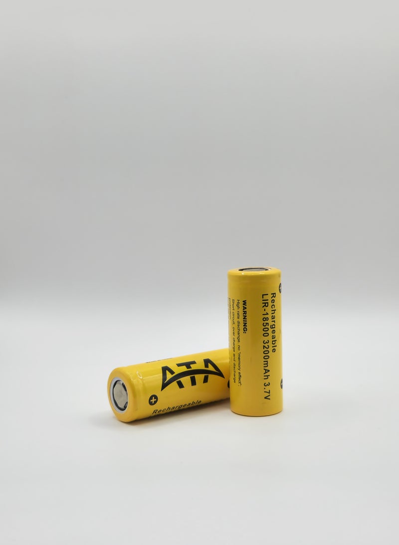 ATA 18500 RECHARGEABLE BATTERY 3200MAH 3.7V - Image 2