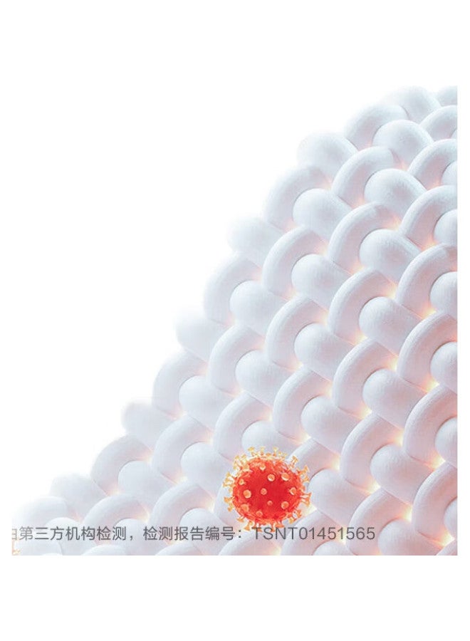 JD.com Jingzao 90G Antibacterial Pure Cotton Towel, Class A Soft Quick-Drying Xinjiang Cotton, Thickened Face Towel, 2 Pieces, Blue + Gray - Image 2