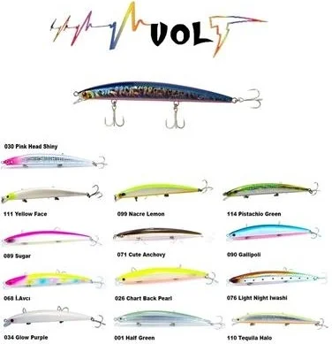 FUJIN Volt VL125S 14GR 12.5cm Slow Sinking Model Fish 147 Oranger