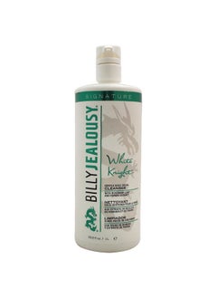 Billy Jealousy Billy Jealousy White Knight Gentle Daily Facial Cleanser with Non-Abrasive Exfoliators Ideal for All Skin Types, Men's Face Wash Formulated with Apple Amino Acids & Papaya Extract, 33.8 Fl Oz  - Image 1