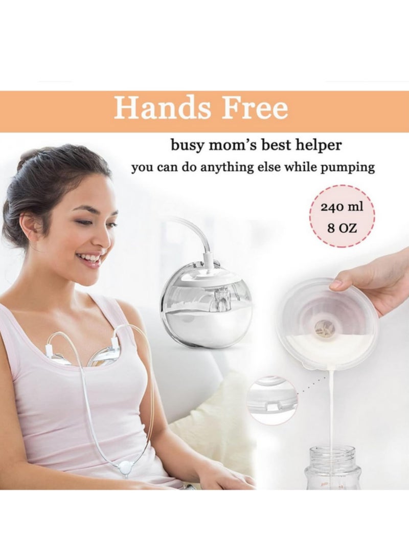 2 Pack 24mm Wearable Milk Collection Cups Hands-Free Milk Collector for Most Electric Breast Pumps Easy to Clean Zomee Spectra Medela Accessories Replacement for Breastfeeding Moms - Image 5