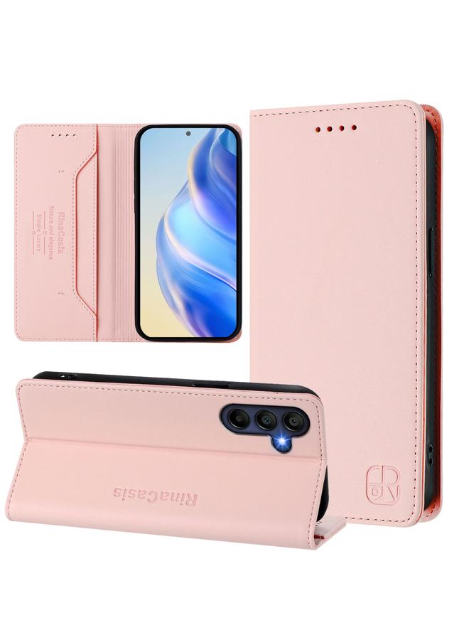 اس-توب جراب لهاتف Samsung Galaxy A26 5G RC01 جراب هاتف جلدي مزدوج الطي مزود بخاصية الشفط المغناطيسي بتقنية RFID - Image 1